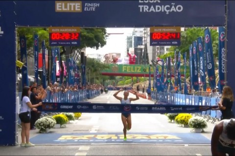 Baianos ficam em 3º e são os melhores brasileiros na São Silvestre 2025