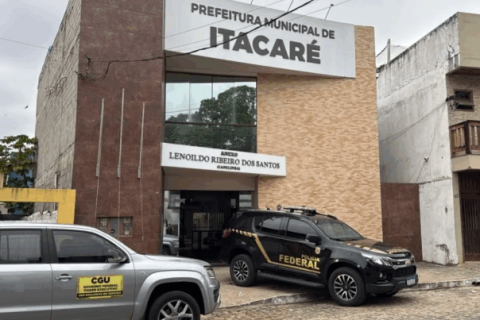 PF e CGU deflagram operação contra fraude em licitações na prefeitura de Itacaré