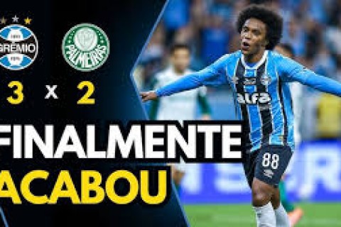 Palmeiras leva virada do Grêmio e chega ao 5º jogo sem vitória no Brasileirão