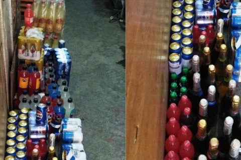 Mais de 2,5 mil cervejas e destilados irregulares são apreendidos em bairro de Salvador