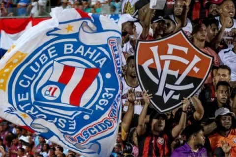 Bahia e Vitória estão entre os clubes mais valorizados do Brasil nos últimos anos